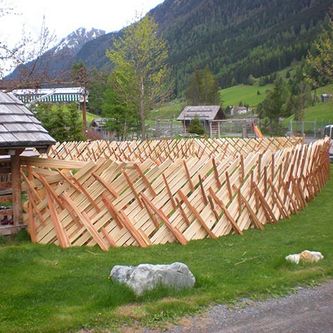 Landschaftszaun Tiroler Unterland